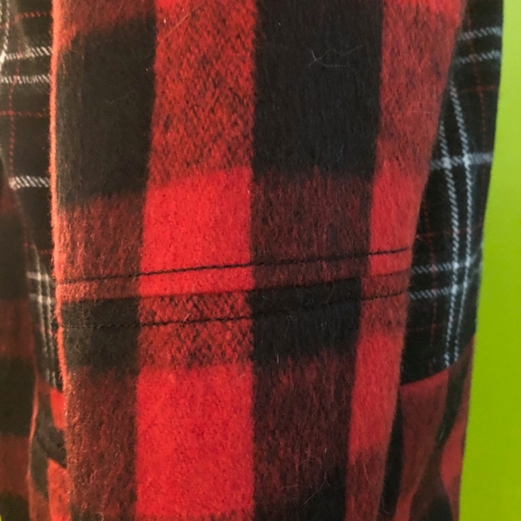 April, May Mixed Plaid Tailored Jacket - Picture 4 of 8